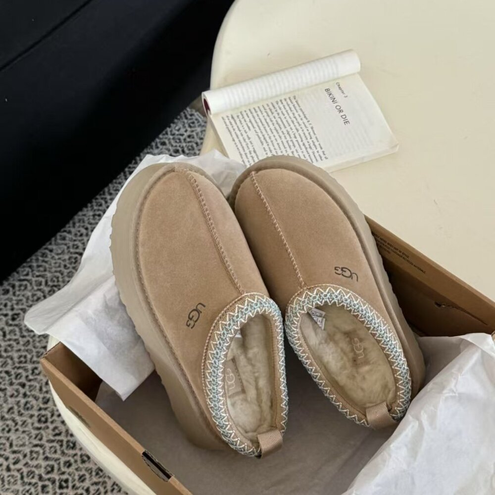 UGG Tan Ankle Boots